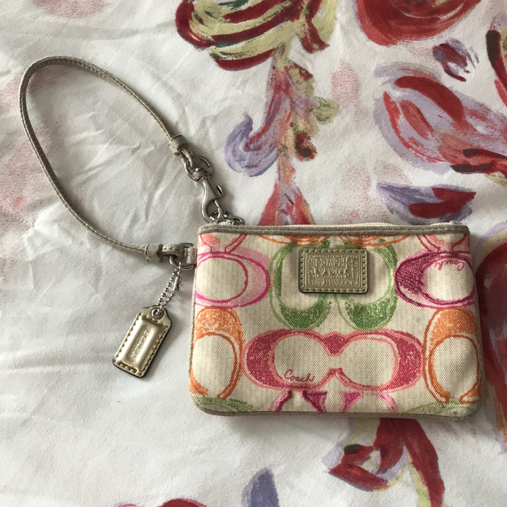 Coach wristlet